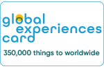 Gift Card Global Experiences Card