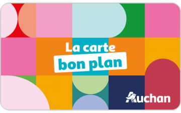 carte cadeau Auchan