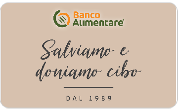 gift card Banco Alimentare