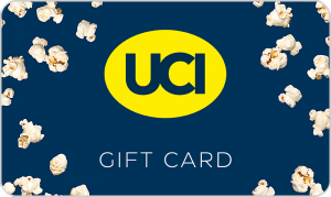 gift card UCI Cinemas