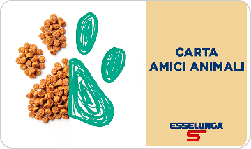 gift card Esselunga Amici Animali