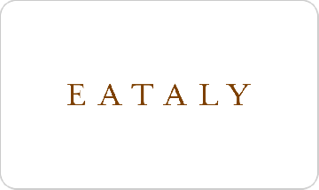 gift card Eataly
