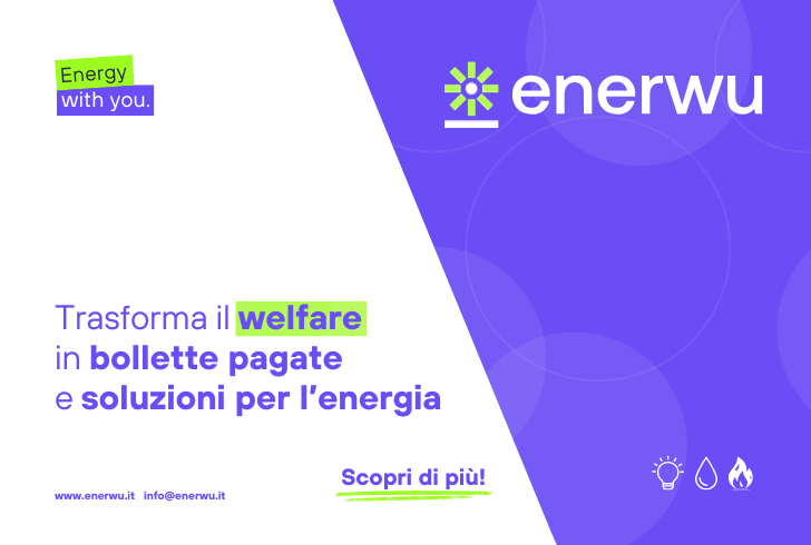 enerwu | Energy vith you | Trasforma il welfare in bollette pagate e soluzioni per l'energia
