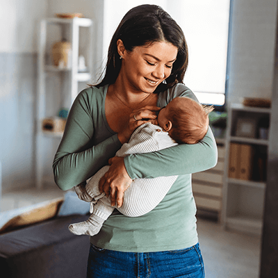 mamma con bambino