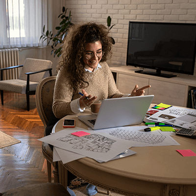 Dipedente lavora in smart working